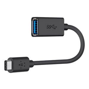 Adaptador Usb 3.0 (Usb-C A Usb-A) En Negro