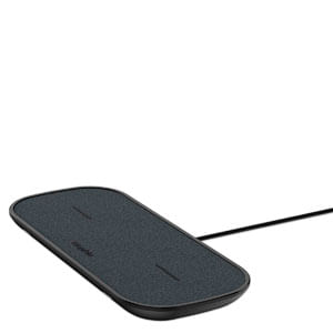 Cargador Dual Charge Base Usb-A Wireless En Negro
