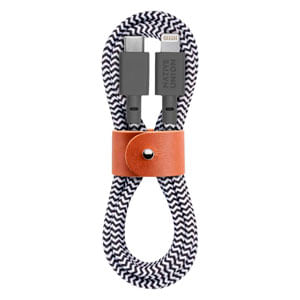 Cable Belt Usb-C To Lightning 1.2M En Cebra