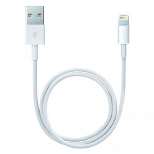 Cable Nanocable Lightning A USB Tipo C Apple iPhone IPAD IPOD Blanco 1M