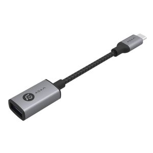 Adaptador Casa F13 Usb-A A Usb-C En Gris