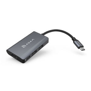 Concentrador Casa A01M 4 Port Usb-C En Gris