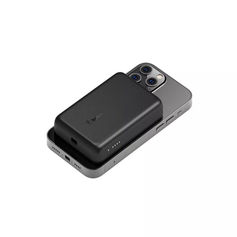 Valenta MagSafe - Batterie externe Simple USB-C 5.000 mAh 15W - Noir  7-587549 
