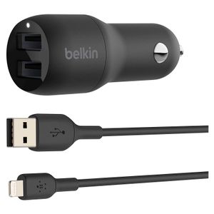 Cargador Para Auto 2 Port Lightning To Usb