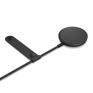 Cargador Magnetic Portable Wireless Charger Pad En Negro