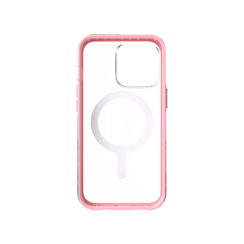 Funda iPhone 13 Pro Max Presidio Perfect-Clear con Impact Geometry + funda  MagSafe - con revestimiento MICROBAN (Clear / Rosy Pink)