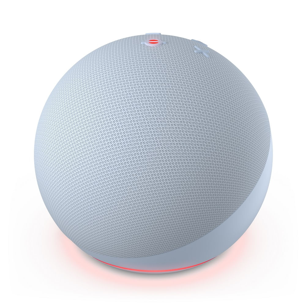 Bocina Inteligente Alexa con Reloj Echo Dot 4ta Generación Azul  -  Mivoot