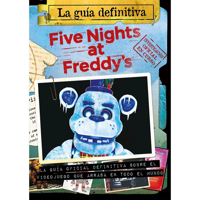 la HISTORIA JAMÁS CONTADA 😱 ESPECIAL del LIBRO FIVE NIGHTS AT