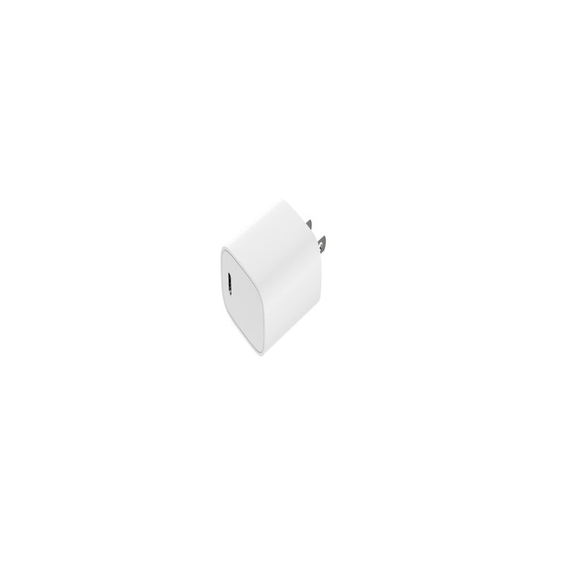 Cargador De Pared Para iPhone 13, iPad Air Y iPad Pro Type-C 20W En Blanco