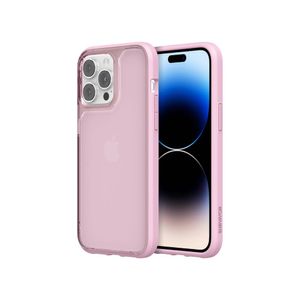 Funda Para iPhone 14 Pro Max Survivor Strong En Rosa Polvo