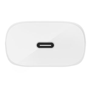 Cargador De Pared Pd Usb-C 20W En Blanco