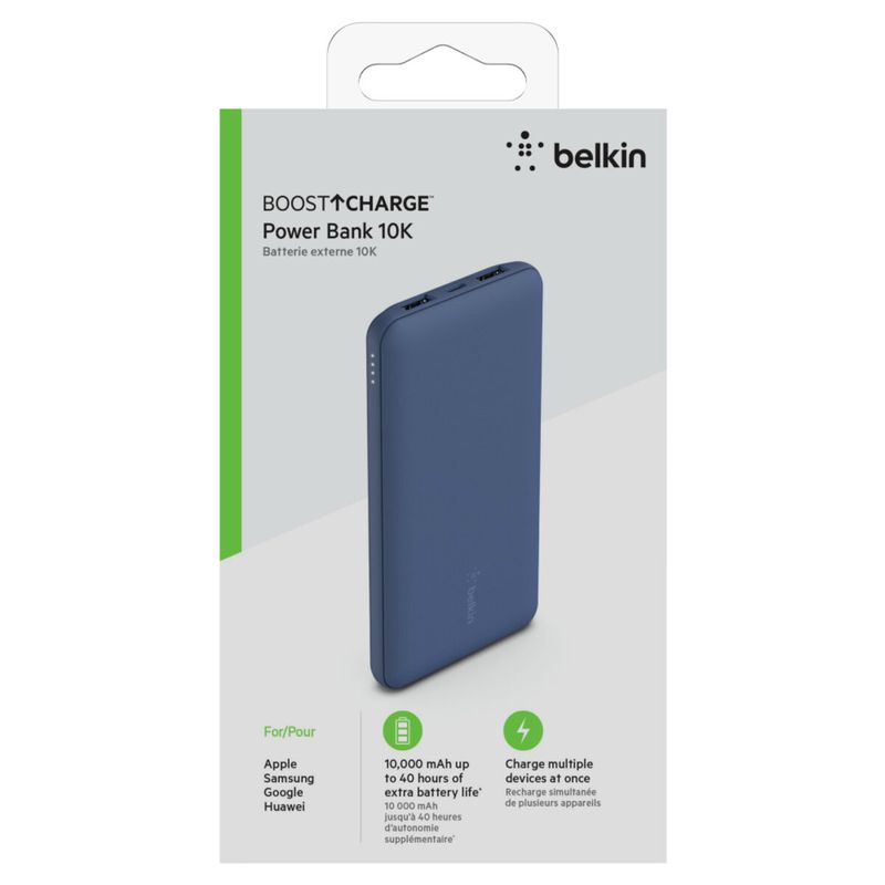 Belkin Batería Externa, Inalámbrico Magnético 10.000 mAh 10W Qi - iShop