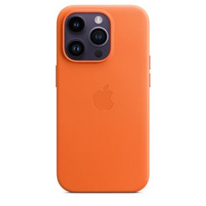 Funda De Piel Con MagSafe Para iPhone 14 Pro