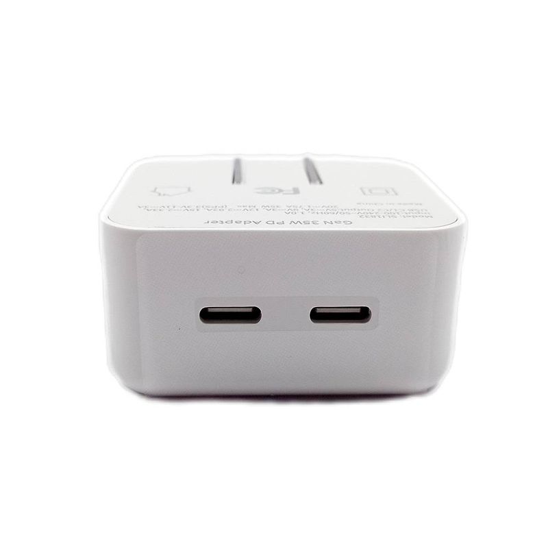 Cargador de Carga Rápida 35w con Doble USB-C Incluye Cable Lightning a USB-C  1 m - Promart