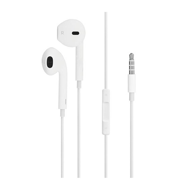 Audífonos Apple EarPods Alámbricos con Conector Blanco - Mobo