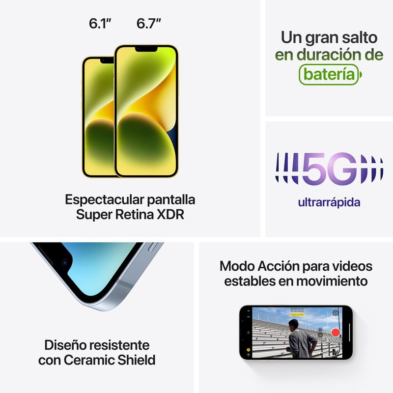 Reseña del iPhone 14 Plus: características y ¿el equipo con la mejor  batería de la marca?