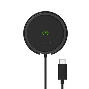 Cargador Para Auto Snap + Con Soporte De Ventilacion Compatible Con MagSafe 15W En Negro