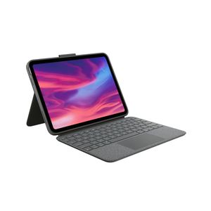 Funda Para iPad 10.9 (10Th Gen) Combo Touch Con Teclado Y Trackpad En Gris