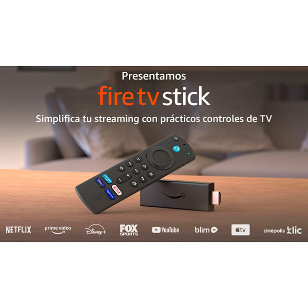 Fire Tv Stick With Remote Control 2021 En Negro