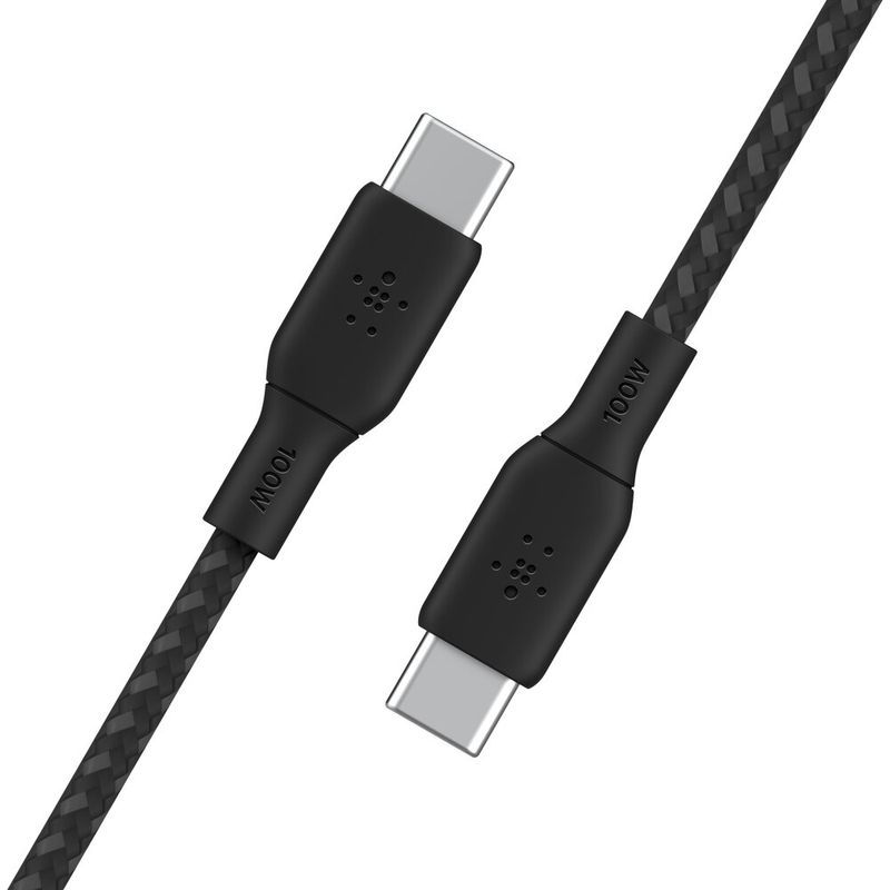 Cable Usb-C A Usb-C 2M 100W En Negro - ishopmx