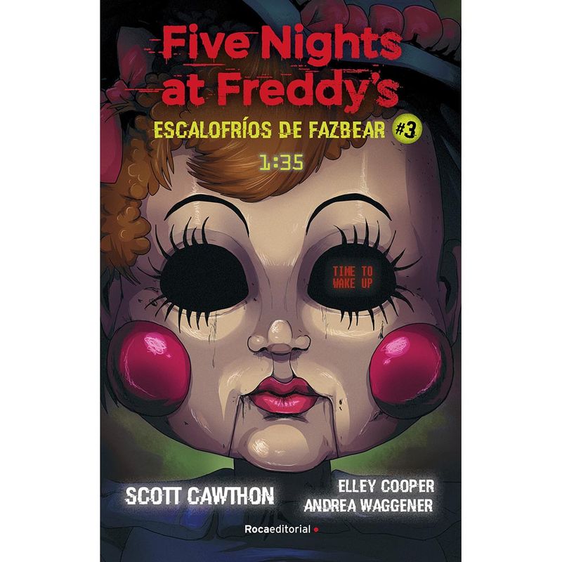 Five Nights At Freddy'S. Escalofrios De Fazbear 3. 1:35 Am - (Libro) -  Scott Cawhton / Elley Cooper