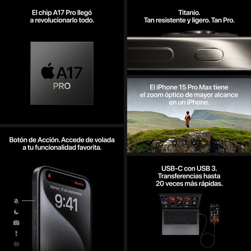 iPhone 15 Pro Max, análisis: review con características, precio y  especificaciones.