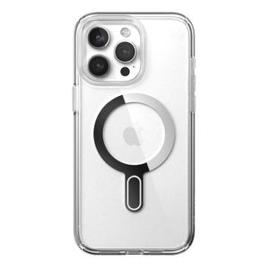Funda Para iPhone 15 Pro Max Presidio Perfect Clear Clicklock Compatible Con MagSafe En Transparente