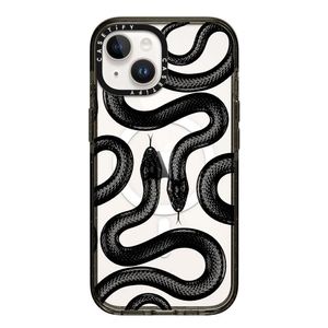 Funda Para iPhone 15 Impact Compatible Con MagSafe En Kingsnake Black