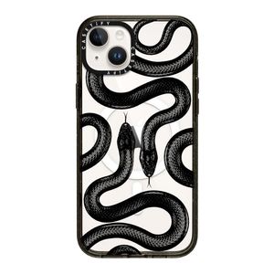 Funda Para iPhone 15 Plus Impact Compatible Con MagSafe En Kingsnake Black