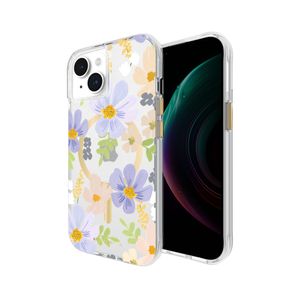 Funda Para iPhone 15 Rifle Paper Co. Compatible Con MagSafe Y Antimicrobial En Pastel Marguerite