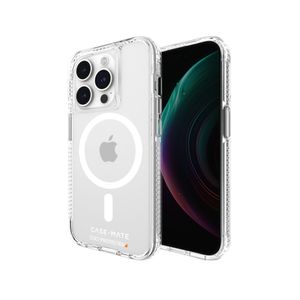 Funda Para iPhone 15 Pro Ultra Tough Plus D3O Compatible Con MagSafe En Transparente