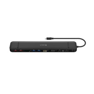 Concentrador Casa Pro Max (2nd Gen) 13 In 1 Usb C, Hdmi 4K, Sd, Micro Sd Y Usb A En Negro