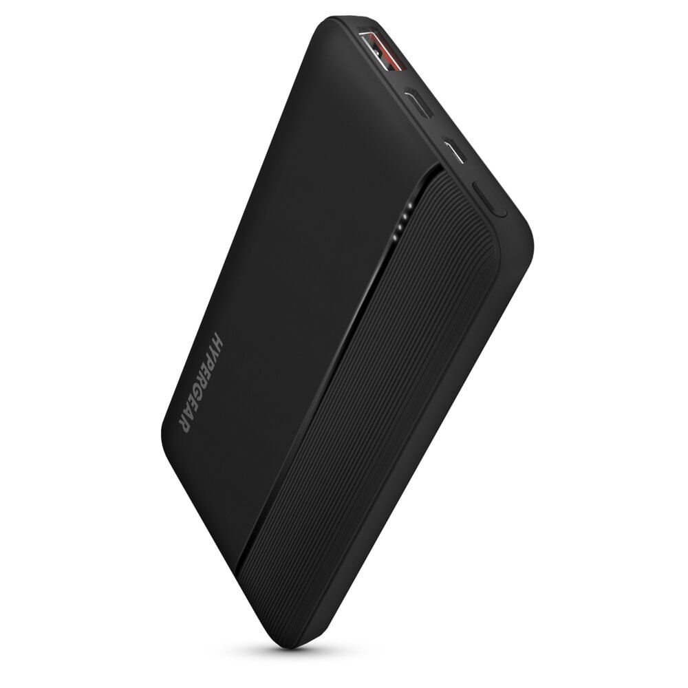 OtterBox OtterBox Dual Port Fast Charge Power Bank 15000 mAh 18W Qi Wireless Charger 10W Black