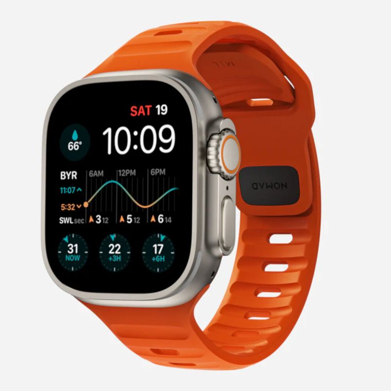 Correa naranja apple cheap watch