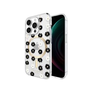 Funda Para iPhone 15 Pro Protective Hardshell Compatible Con MagSafe y Antimicrobial En Daisy Chain