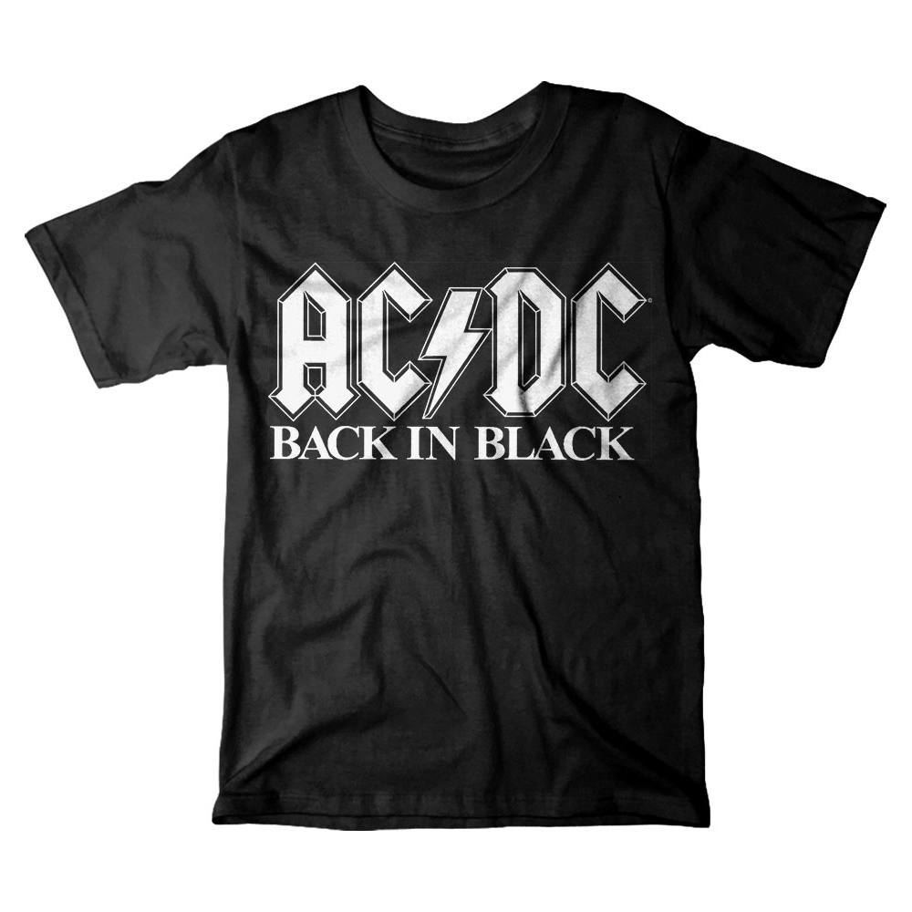 Playera Ac/Dc Back In Black Negra