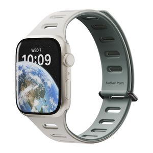 Correa Magnetica Para Apple Watch 42/44/45/49Mm En Verde