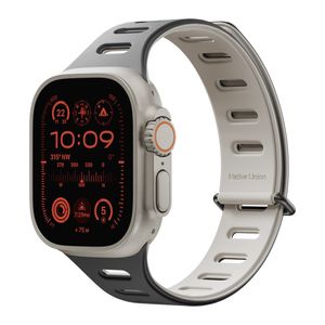 Correa Magnetica Para Apple Watch 42/44/45/49Mm En Negro