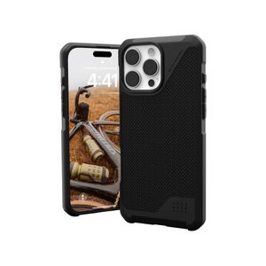 Funda Para iPhone 16 Pro Metropolis LT Compatible Con MagSafe En Negro Kevlar