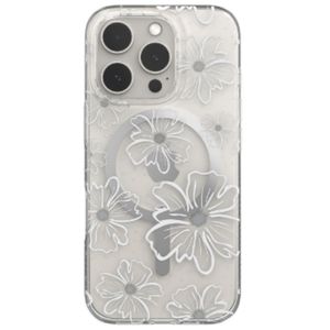 Funda Para iPhone 16 Pro Milan En Transparente Blanco Floral