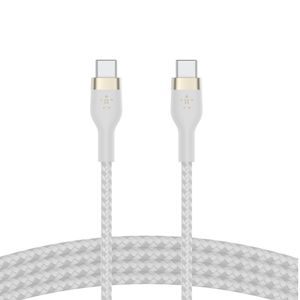 Cable Boost Charge Pro Flex Usb-C A Usb-C 3M En Blanco