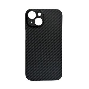 Funda de Carbon Para iPhone 14 PlusCompatible Con MagSafe En Carbon