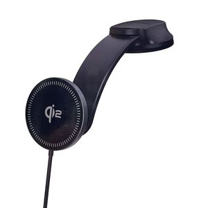 Cargador Inalambrico Para Auto QI2 En Negro