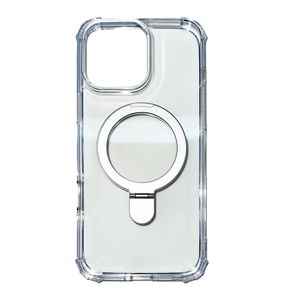 Funda Para iPhone 16 Pro Max Con Flip Compatible Con MagSafe En Transparente