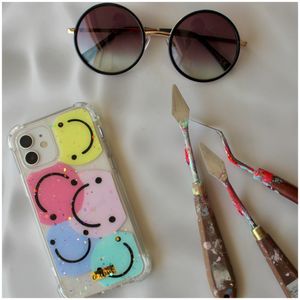 Funda Para iPhone 12 En Transparente Smiley
