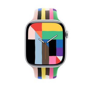 Correa Deportiva En Edicion Orgullo Para Caja De 46 Mm Talla M, L