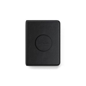 Funda Para Pasaporte De Piel Con Funcion Find My En Negro