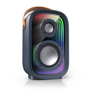 Bocina Gemtones Infinity Max Bluetooth En Gris Oscuro