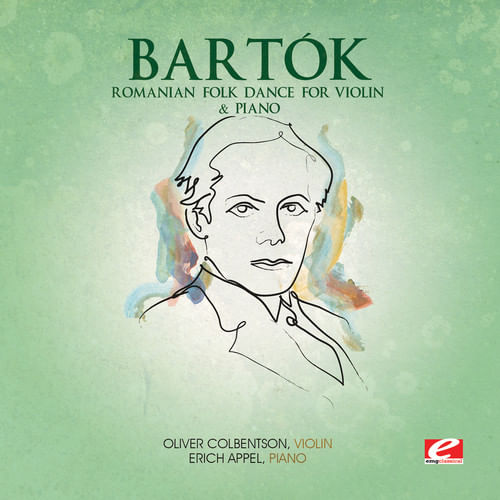Romanian Folk Dance For Violin & Piano Cd - Bartok
