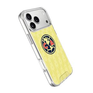 Funda Para iPhone 17 Pro Max Club America En Marco Transparente